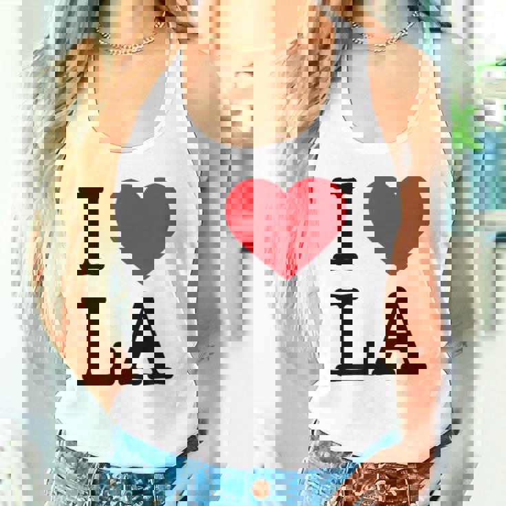 I Love La Top I Heart Los Angeles バケーションギフト タンクトップ