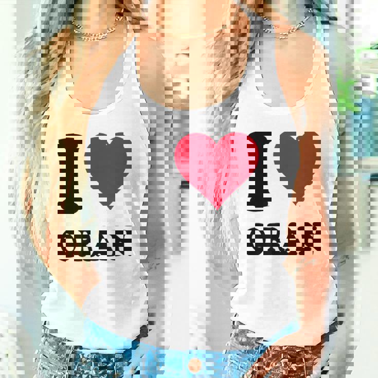 I Love Oran タンクトップ