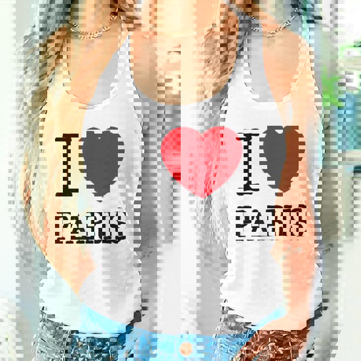I Love Paris Graphic Novelty & Cool s タンクトップ