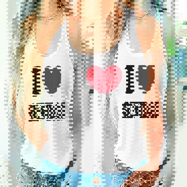 I Loveendai 仙台大好き タンクトップ