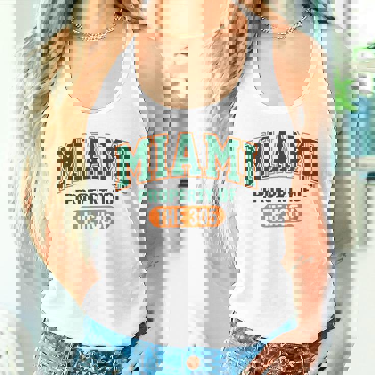 Miami Property 305 ストリートウェア マイアミシティカルチャースタイル タンクトップ