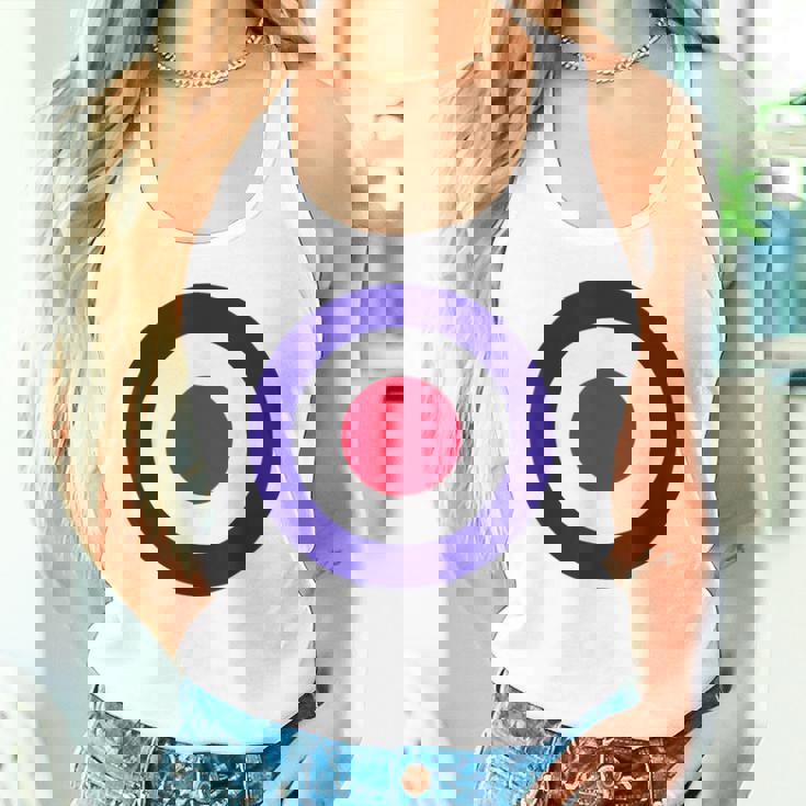 Mod Target レトロ Mods Arrow Targets ファッション タンクトップ