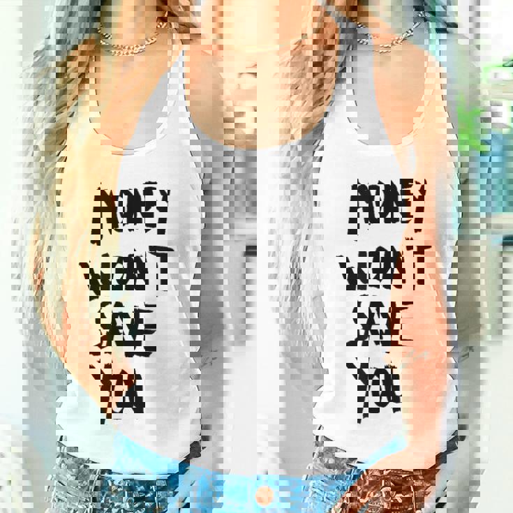 Money Will Notave You マネー 携帯電話ケース タンクトップ