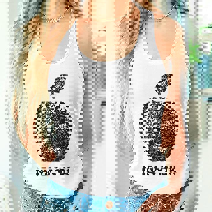 New York City The Big Apple Graphic New York City タンクトップ