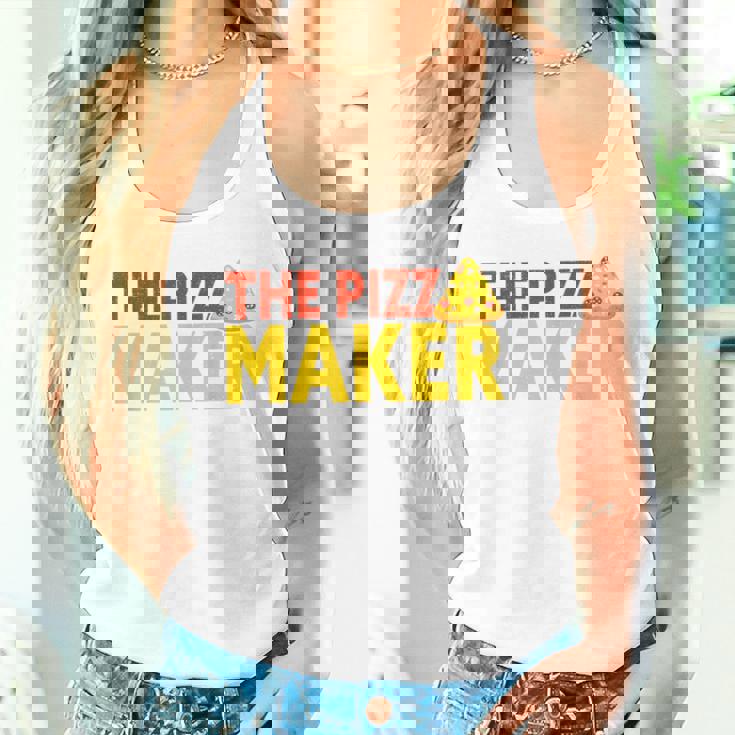 The Pizza Maker Pizza Making タンクトップ