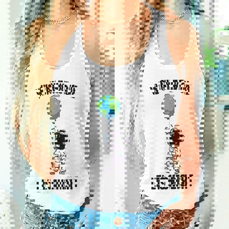 Planets We Only Have One Let's Cherish It 宇宙飛行士 タンクトップ