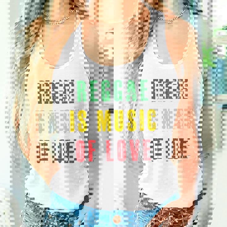 Reggae Is Music Of Love 長袖tシャツ タンクトップ