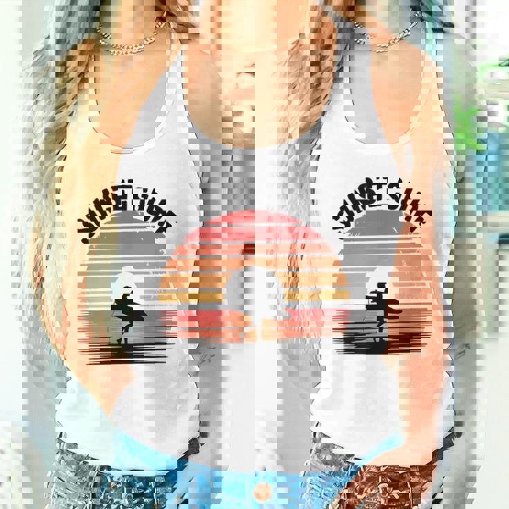 Sunseturf サーフボード ビンテージサーフィン サーファー用 タンクトップ