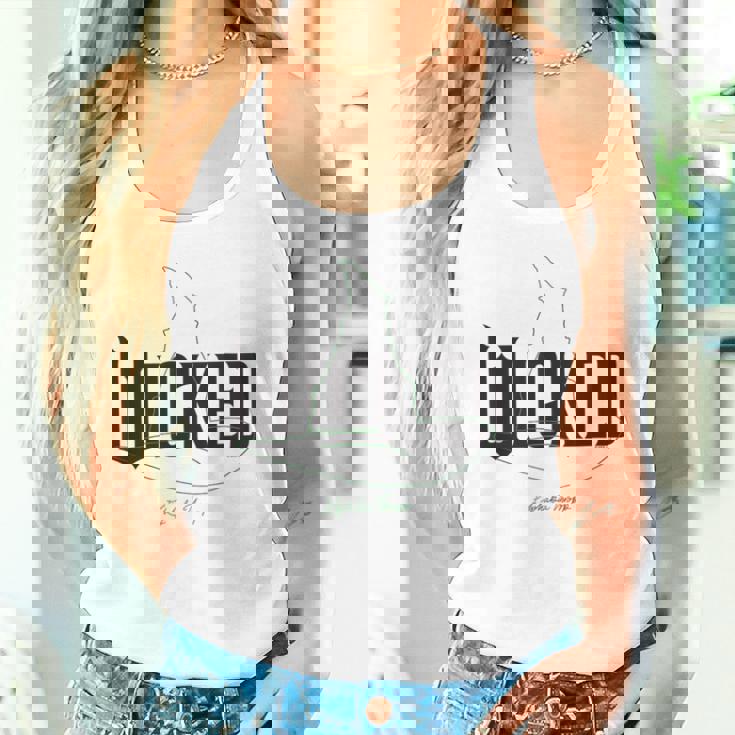 Wicked Movie ロゴ エルファバ スロップ タンクトップ