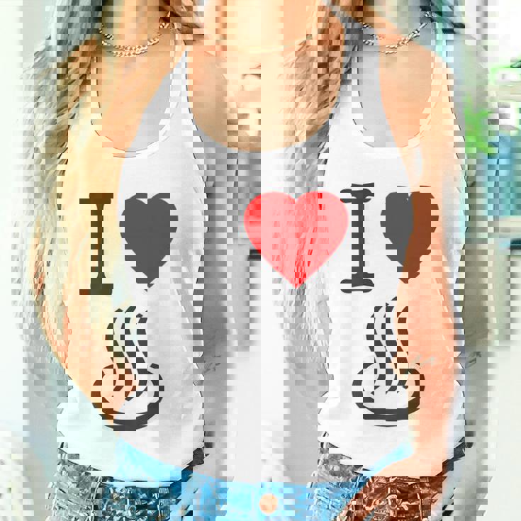 【バックプリント・背中側】アイラブ・温泉 マーク お風呂 銭湯 記号 お土産 旅行 ハート スタッフ 面白い タンクトップ