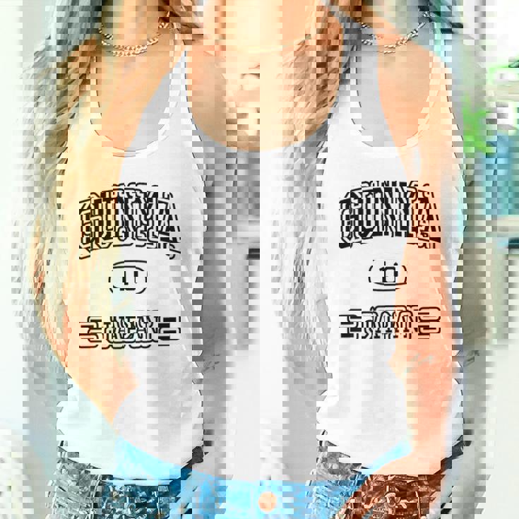 【バックプリント・背中側】群馬 Gunma【チームユニフォーム風】Jimo-T ジモティ 面白い タンクトップ