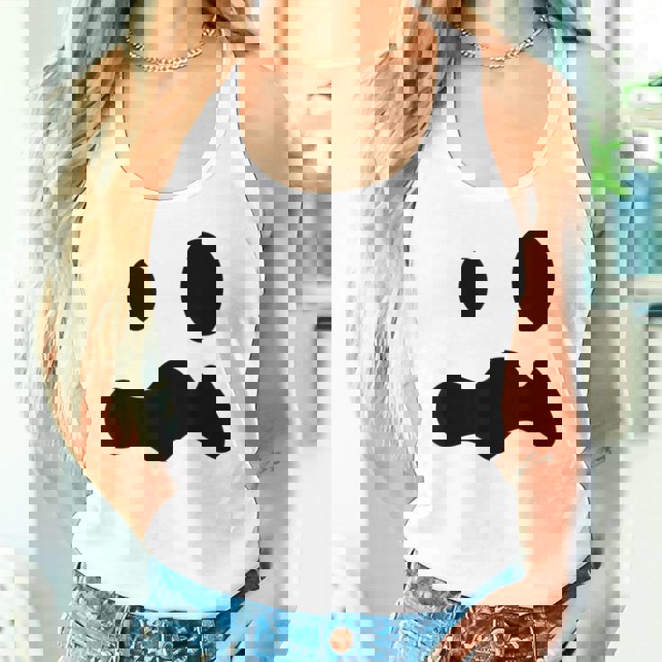 お化けの顔 ハロウィーン 幽霊 おばけ ゆうれい タンクトップ