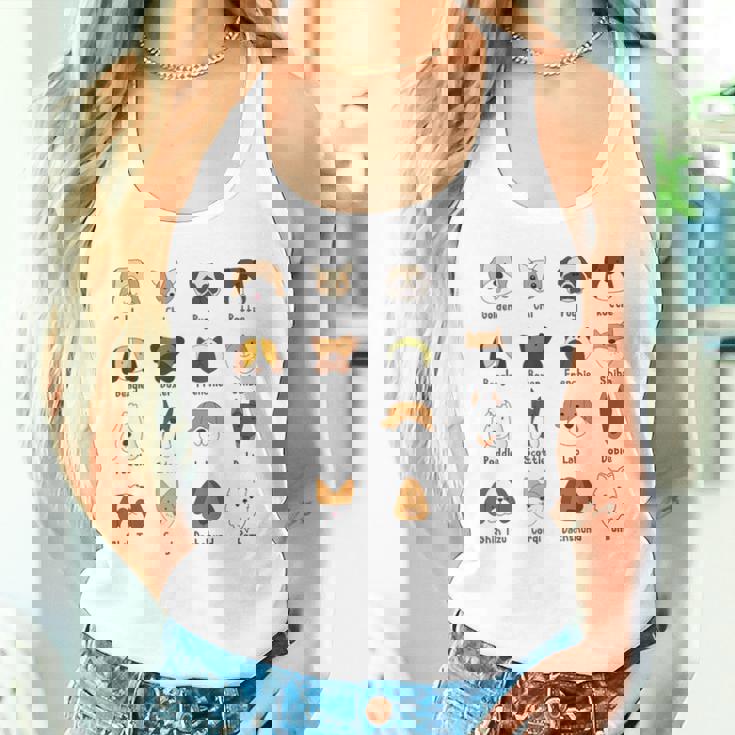 かわいい面白い犬種 タンクトップ