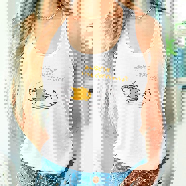 ぐでたま みんなどうせいつもぐでぐでしてっしょ？ ライトカラー タンクトップ