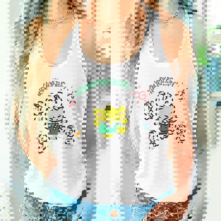 けろけろけろっぴ てるてるぼうず ライトカラー タンクトップ