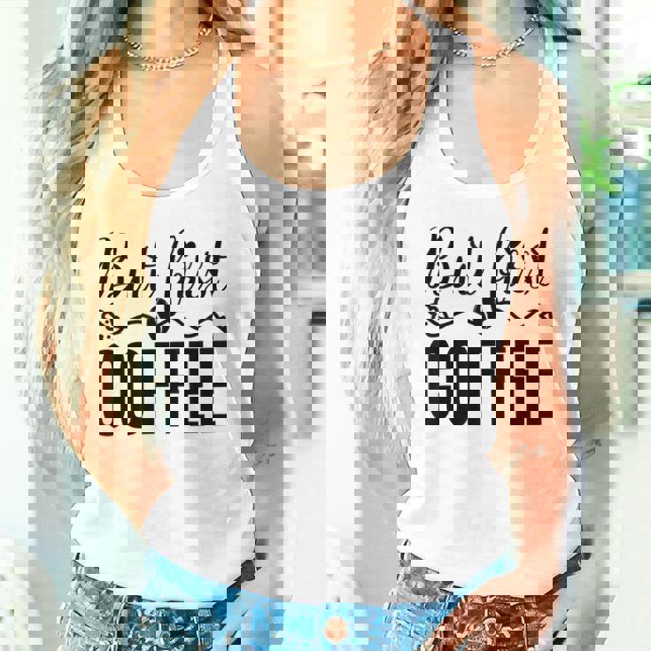 しかし、コーヒー愛好家のための最初のコーヒーカフェイン飲料の見積もり タンクトップ