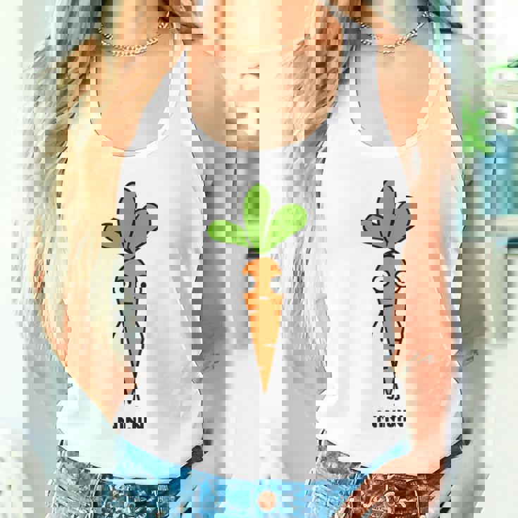 にんじん 人参 顔 イラスト かわいい おもしろ 簡単 シンプル ゆるい 野菜 タンクトップ