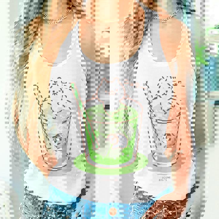 ねこぺん日和 メロンソーダ タンクトップ