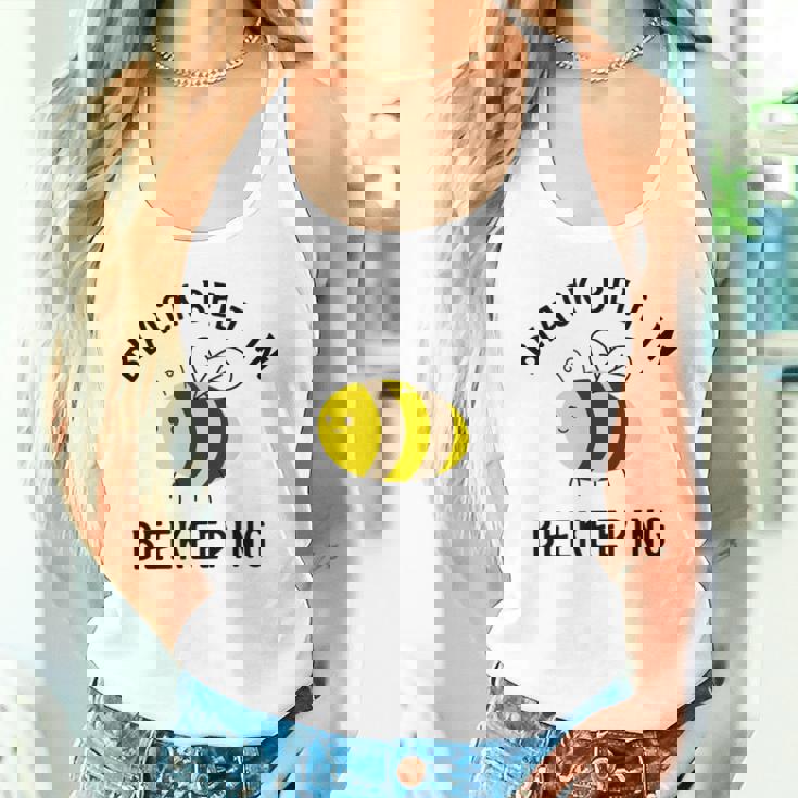 はちみつ養蜂 アイロニックビーキーパーハニー タンクトップ