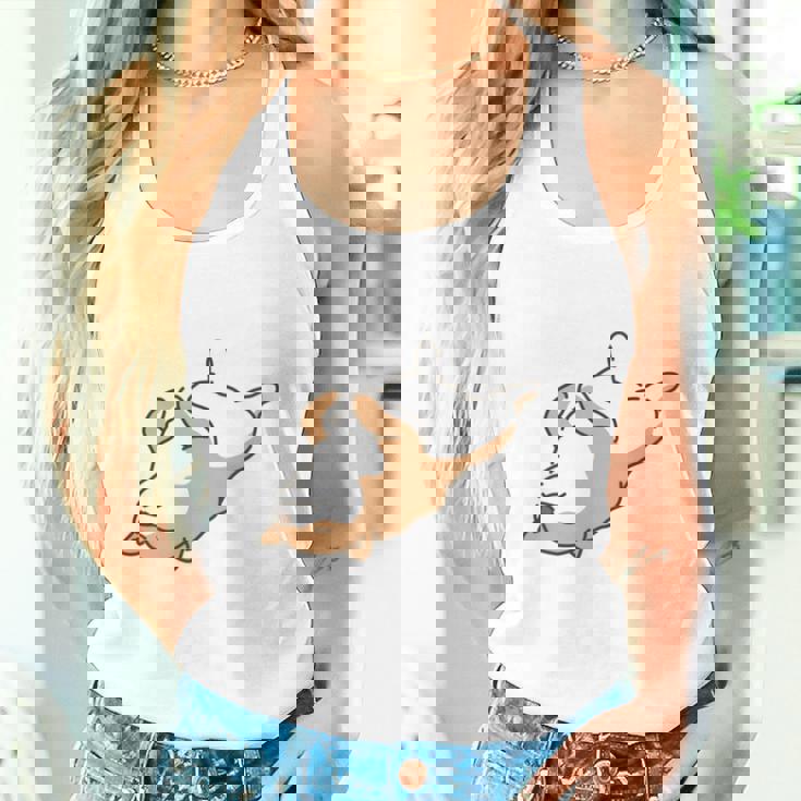 やる気スイッチ故障中 犬 柴犬 犬好き かわいい おもしろ 面白い 長袖tシャツ タンクトップ