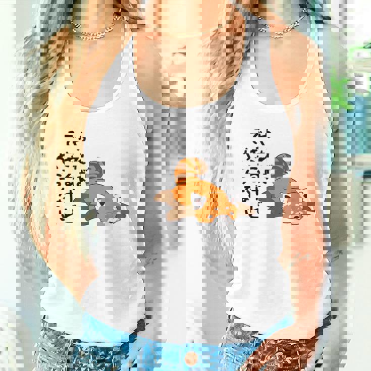 やればできるけどやらない レッサーパンダデザイン タンクトップ