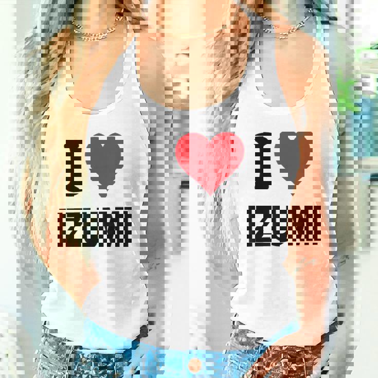 アイハート 和泉 日本 大好き 日本土産アイテム タンクトップ