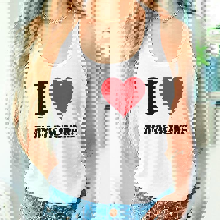 アイハート 宮古島 日本 愛 日本土産アイテム タンクトップ