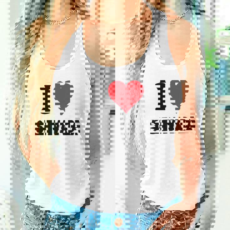 アイハート 島田 Japan Love 日本土産 タンクトップ