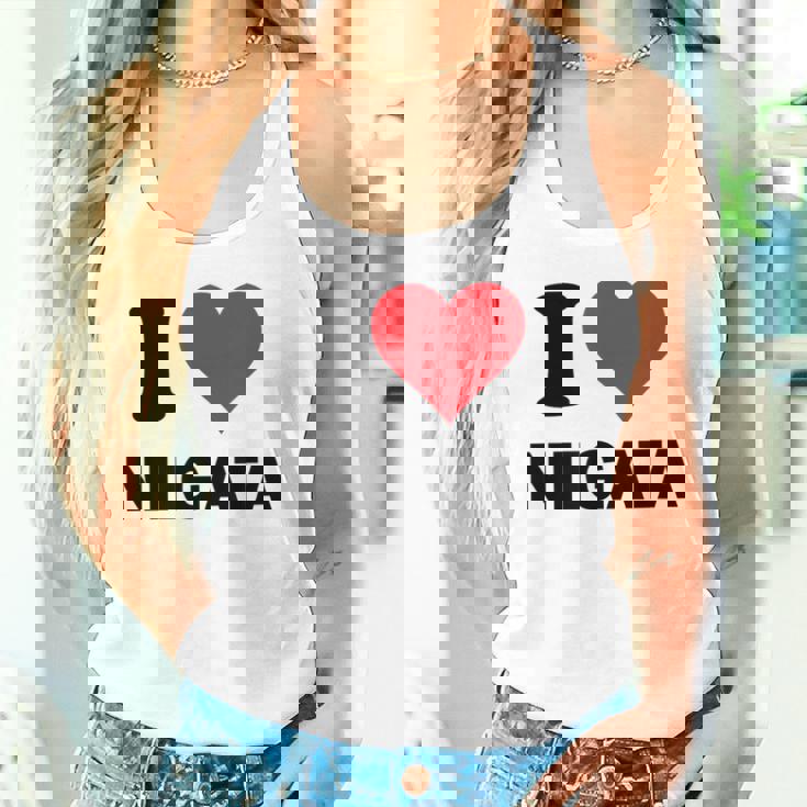 アイハート 新潟 日本 愛 日本土産 タンクトップ