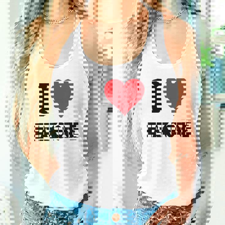 アイハート 箱根 日本 愛 日本土産 タンクトップ