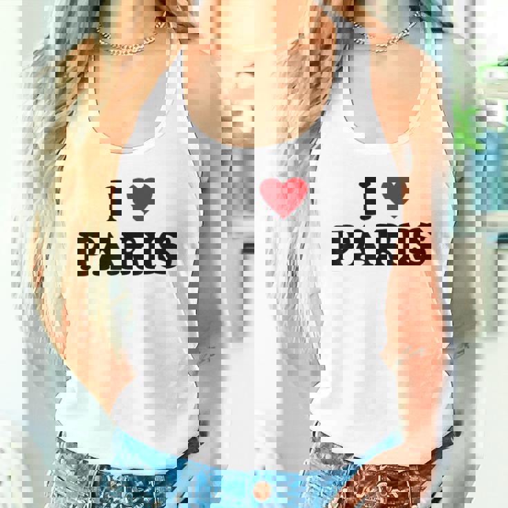 アイハートフランスシティ-アイラブパリ タンクトップ