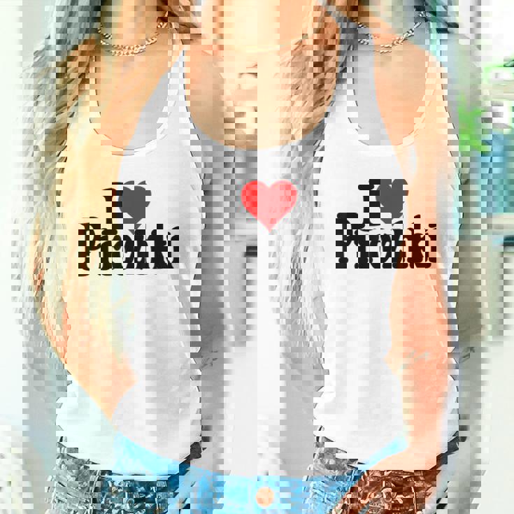 アイラブハートピロシキピロシキ タンクトップ