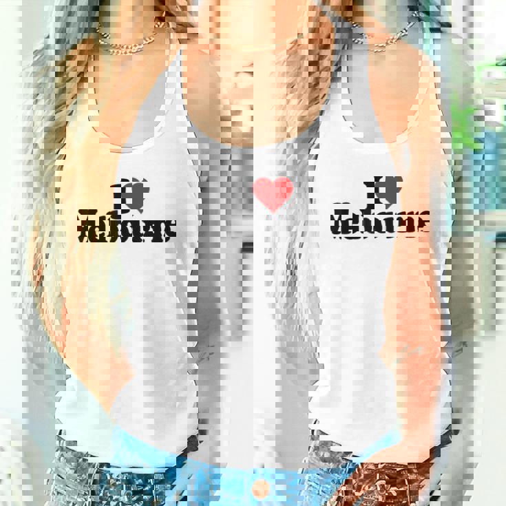 アイラブハートメルボルンオーストラリア タンクトップ