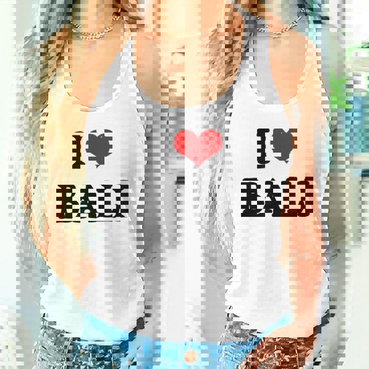 アイラブバリハートバリバケーション タンクトップ