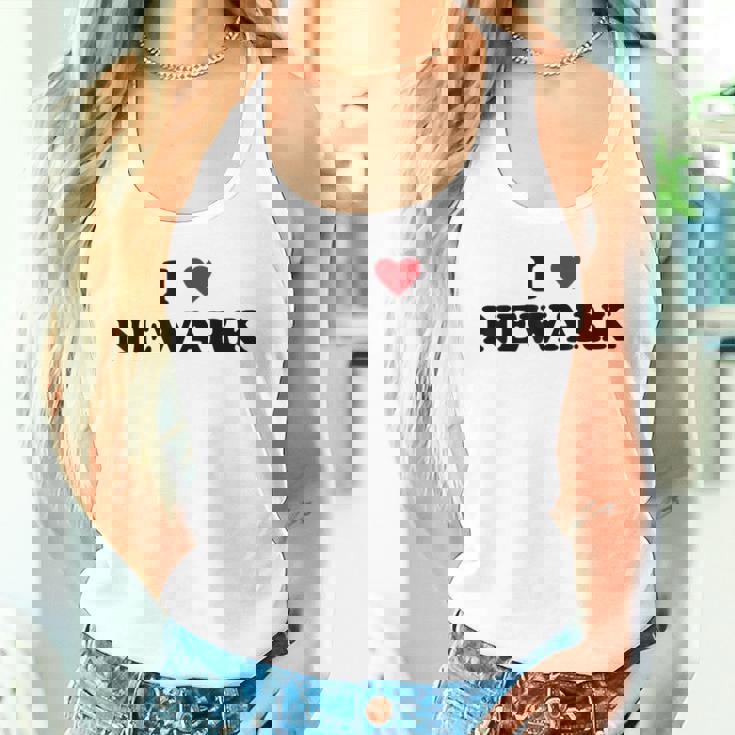 アイ・ハート Usa シティ-アイ・ラブ・ニューアーク タンクトップ