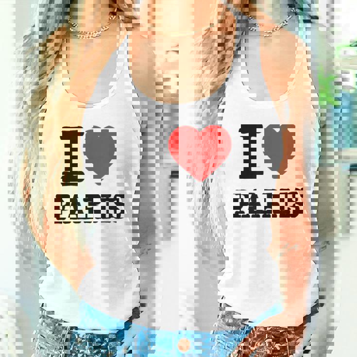 アイ・ラブ・パリ タンクトップ