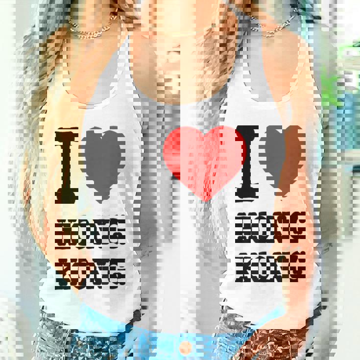 アイ・ラブ・香港 タンクトップ