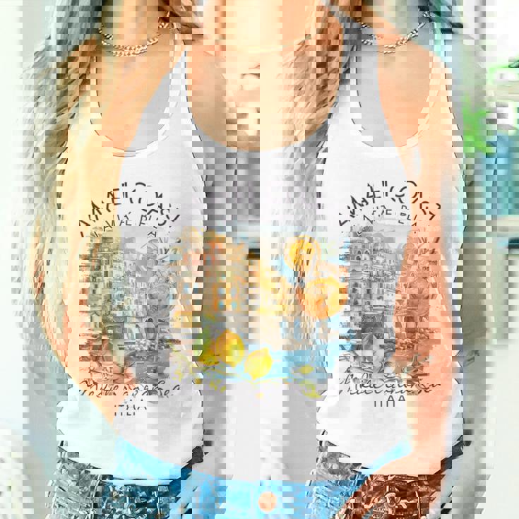 アマルフィ 海岸 イタリア 旅行 旅行 バケーション 地中海 タンクトップ