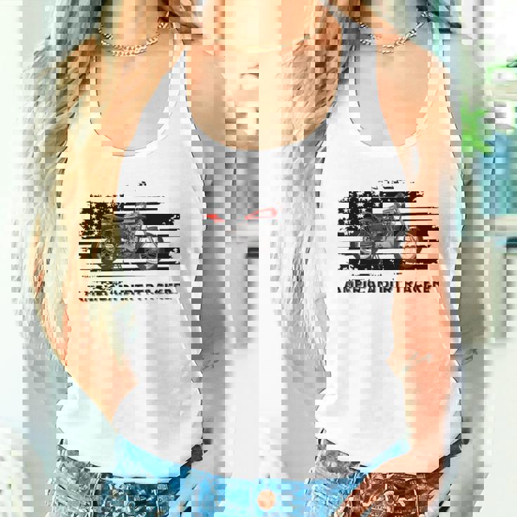 アメリカンダートトラッカー フラットトラックレーサー ダートトラック メンズ ボーイズ タンクトップ