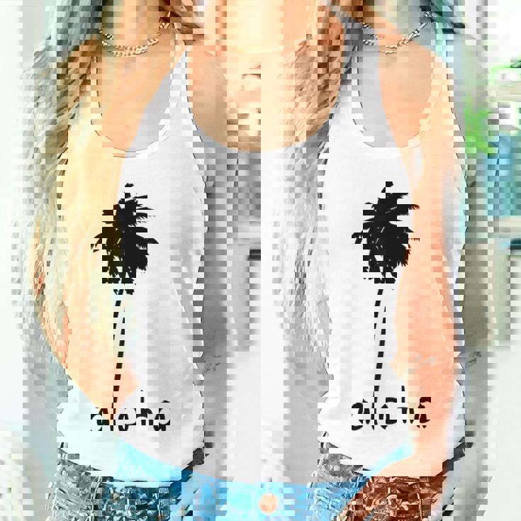 アロハ ハワイ ハワイアン ヤシの木 タンクトップ