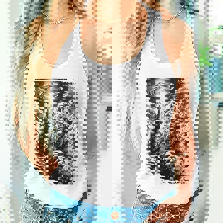 イエティ Ufo 平和 クリプティッド ユーモア マウンテン遭遇 長袖tシャツ タンクトップ