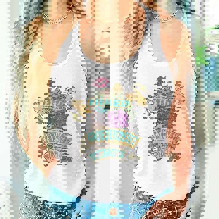 インディペンデント コントラクター インクドクロ タトゥー バックサイドデザイン タンクトップ