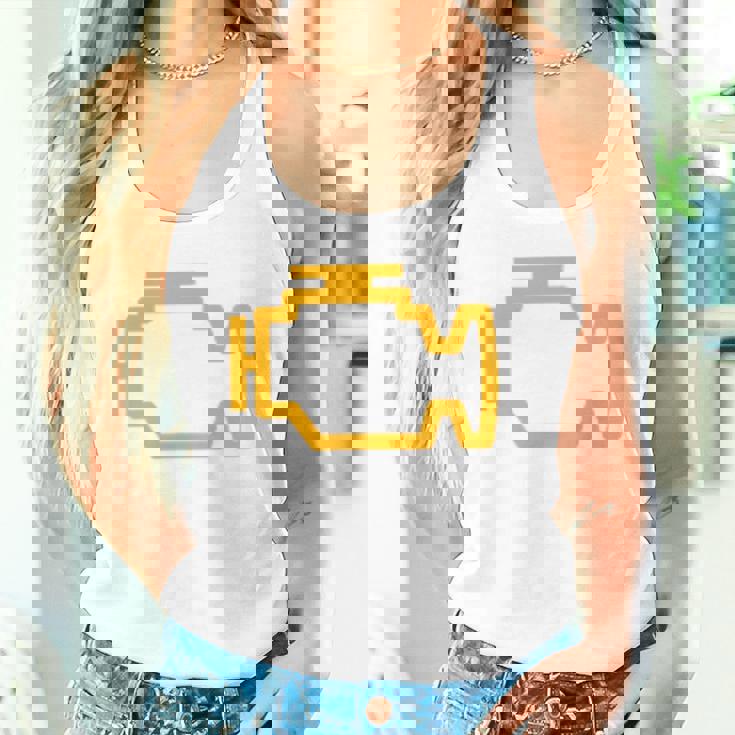 エンジンをチェック タンクトップ