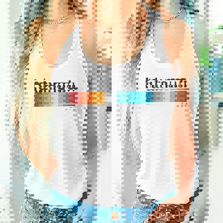 カトマンズ ネパール レトロスタイル ビンテージデザイン タンクトップ