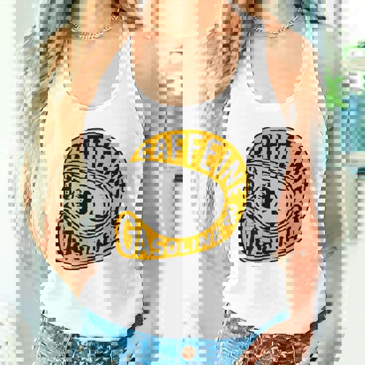 カフェインとガソリン タンクトップ