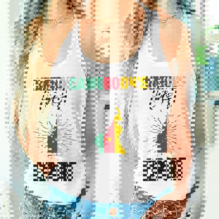 カメルーンの国旗 カメルーン語 タンクトップ