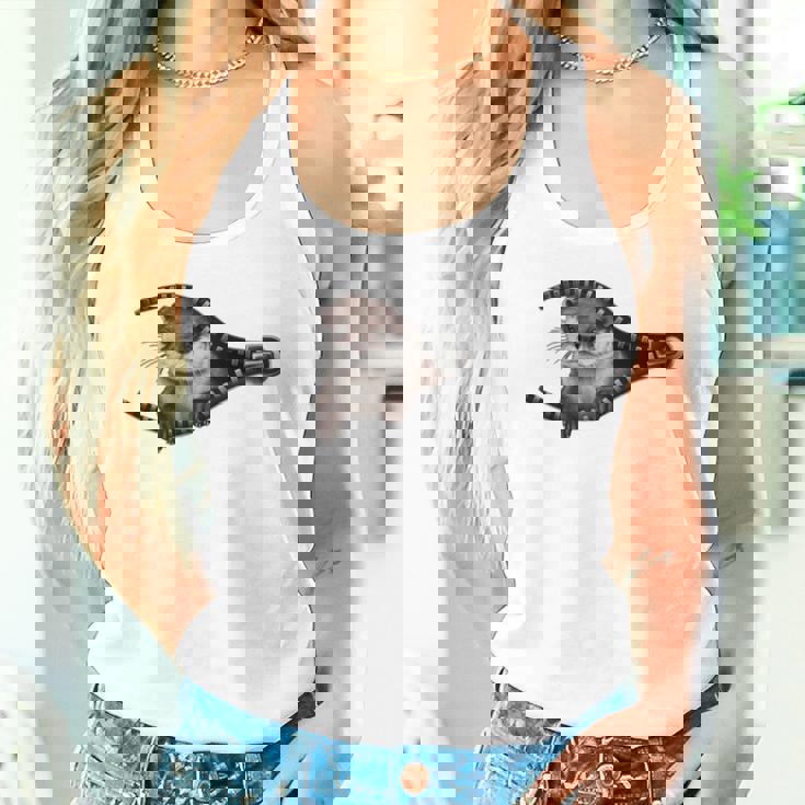 カワウソ 長袖tシャツ タンクトップ