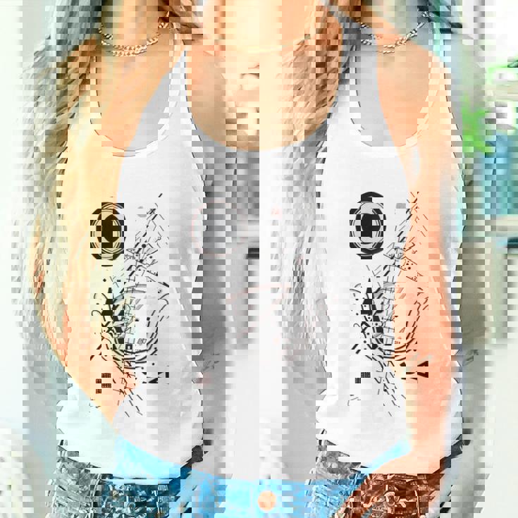 カンディンスキー ブルー、1922 年のアートワーク タンクトップ