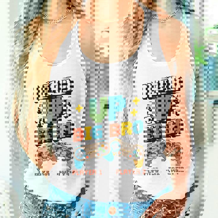 キッズ Leveled Up Big Bro 2025 ビッグブラザー幼児に昇格 タンクトップ