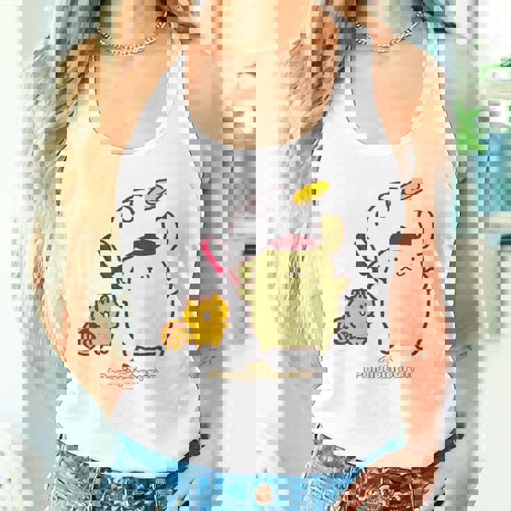 キッズ ポムポムプリン＆ベーグル タンクトップ